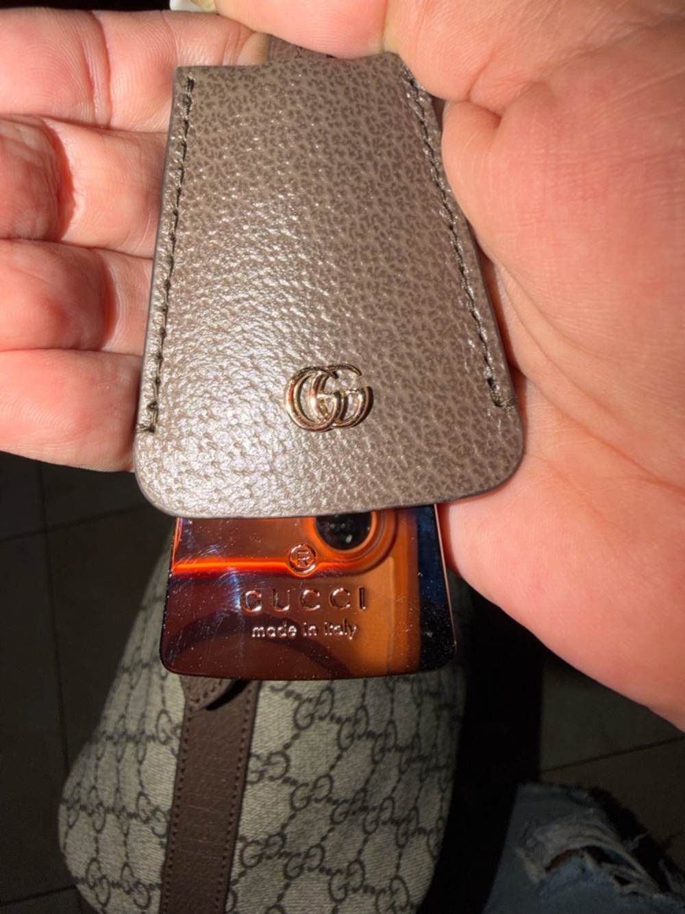 Gucci Ophidia GG emblem w web large bag NEW ❌❌SOLD ❌❌ - Picture 9 of 11
